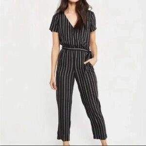 Abercrombie & Fitch Pinstriped Jumpsuit